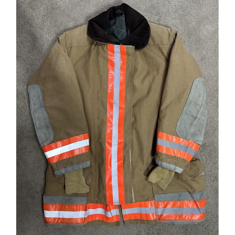 Globe Firefighter Turnout Coat Bunker Gear Nomex Aramid 42x36
